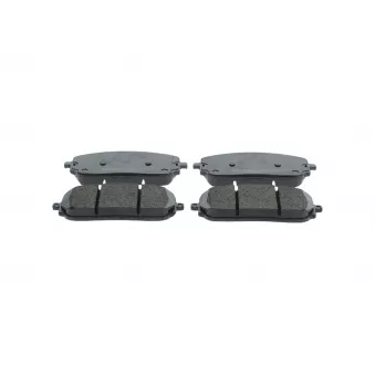 Jeu de 4 plaquettes de frein avant BOSCH 0 986 460 282