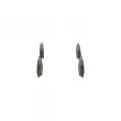 Jeu de 4 plaquettes de frein avant BOSCH 0 986 494 212 - Visuel 2