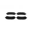 Jeu de 4 plaquettes de frein arrière BOSCH 0 986 494 764 - Visuel 3