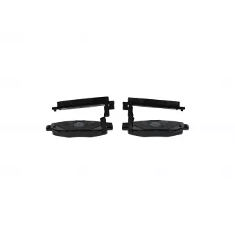 Jeu de 4 plaquettes de frein arrière BOSCH 0 986 495 122