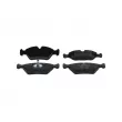 Jeu de 4 plaquettes de frein avant BOSCH 0 986 495 162 - Visuel 1
