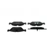 Jeu de 4 plaquettes de frein avant BOSCH 0 986 495 162 - Visuel 3