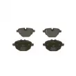 Jeu de 4 plaquettes de frein arrière BOSCH 0 986 495 442 - Visuel 1