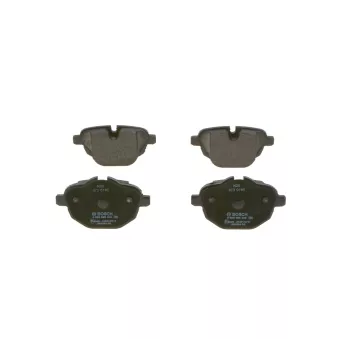 Jeu de 4 plaquettes de frein arrière BOSCH 0 986 495 442