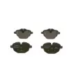Jeu de 4 plaquettes de frein arrière BOSCH 0 986 495 442 - Visuel 3