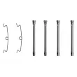 Kit d'accessoires, plaquette de frein à disque BOSCH 1 987 474 038 - Visuel 2