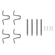 Kit d'accessoires, plaquette de frein à disque BOSCH 1 987 474 062 - Visuel 2