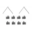 Kit d'accessoires, plaquette de frein à disque BOSCH 1 987 474 234 - Visuel 2