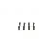 Kit d'accessoires, plaquette de frein à disque BOSCH 1 987 474 421 - Visuel 2