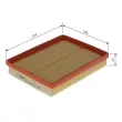Filtre à air BOSCH F 026 400 164 - Visuel 1