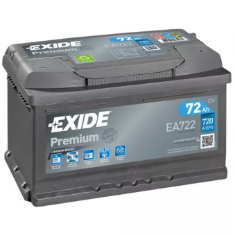 Batterie de démarrage EXIDE EA722