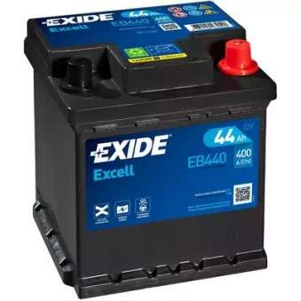 Batterie de démarrage EXIDE EB440