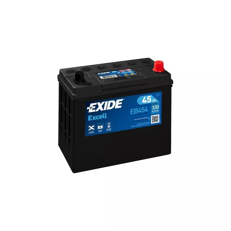 Batterie de démarrage EXIDE EB454