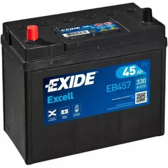 Batterie de démarrage EXIDE EB457