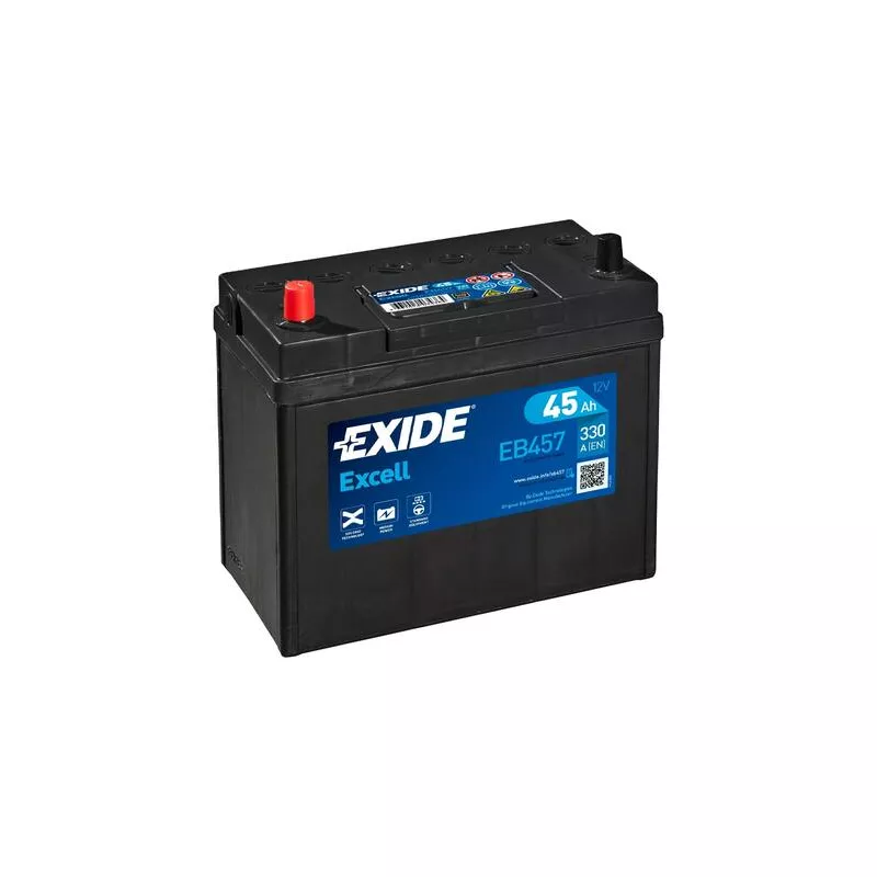 Batterie de démarrage EXIDE EB457