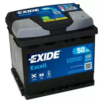 Batterie de démarrage EXIDE EB500