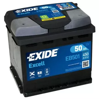 Batterie de démarrage EXIDE EB501
