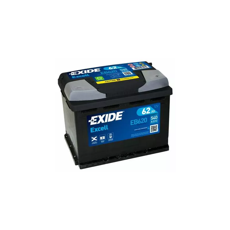 Batterie de démarrage EXIDE EB620
