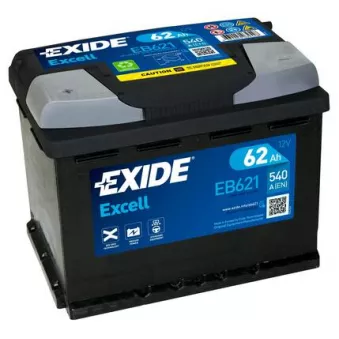 Batterie de démarrage EXIDE EB621