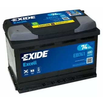 Batterie de démarrage EXIDE EB741
