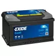 Batterie de démarrage EXIDE EB802 - Visuel 1