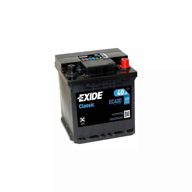Batterie de démarrage EXIDE EC400