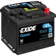 Batterie de démarrage EXIDE EC412 - Visuel 1