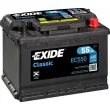 Batterie de démarrage EXIDE EC550 - Visuel 1