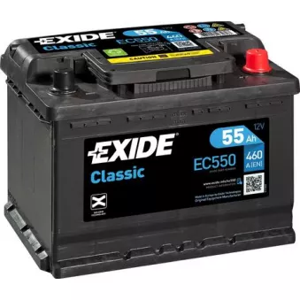 Batterie de démarrage EXIDE EC550