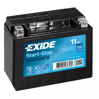 Batterie de démarrage EXIDE EK111