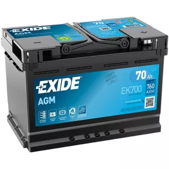 Batterie de démarrage EXIDE EK720