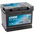 Batterie de démarrage EXIDE EL600 - Visuel 1