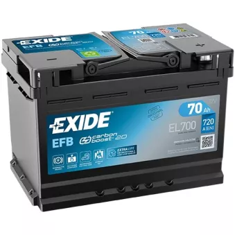 Batterie de démarrage EXIDE EL700