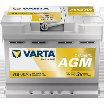 Batterie de démarrage Start & Stop VARTA 560901068K262