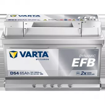 Batterie de démarrage Start & Stop VARTA 565500065K262
