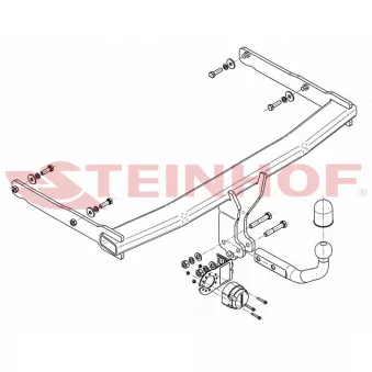 Dispositif d'attelage STEINHOF A-100