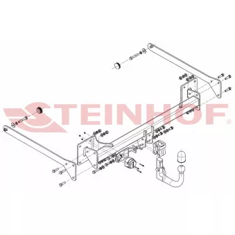 Dispositif d'attelage STEINHOF A-105