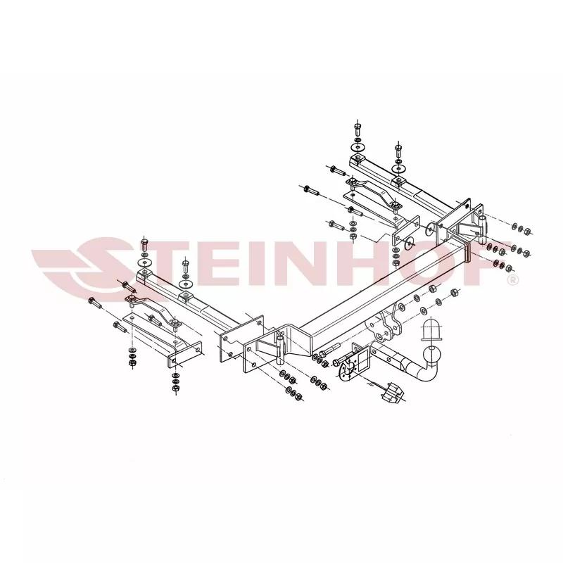 Dispositif d'attelage STEINHOF B-040