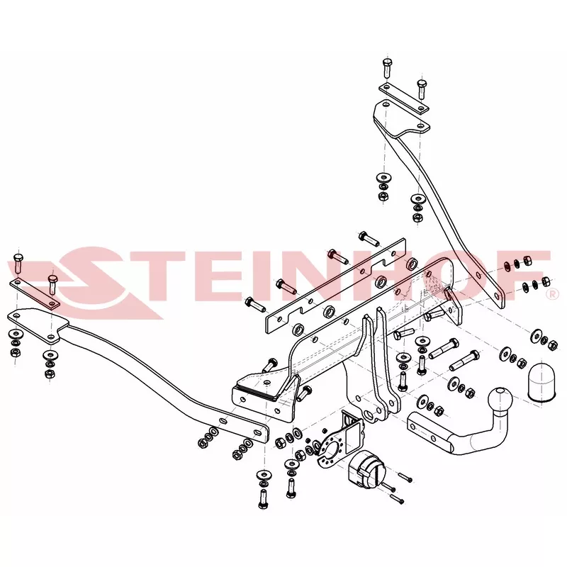 Dispositif d'attelage STEINHOF B-049