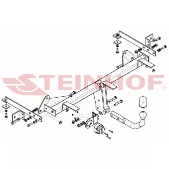Dispositif d'attelage STEINHOF F-060