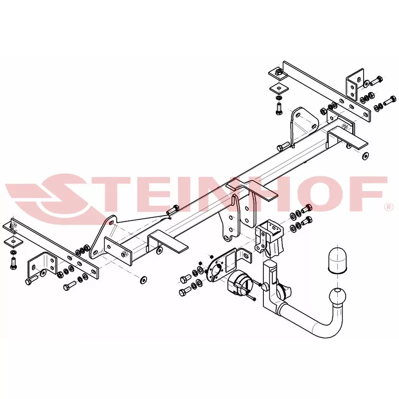 Dispositif d'attelage STEINHOF F-061