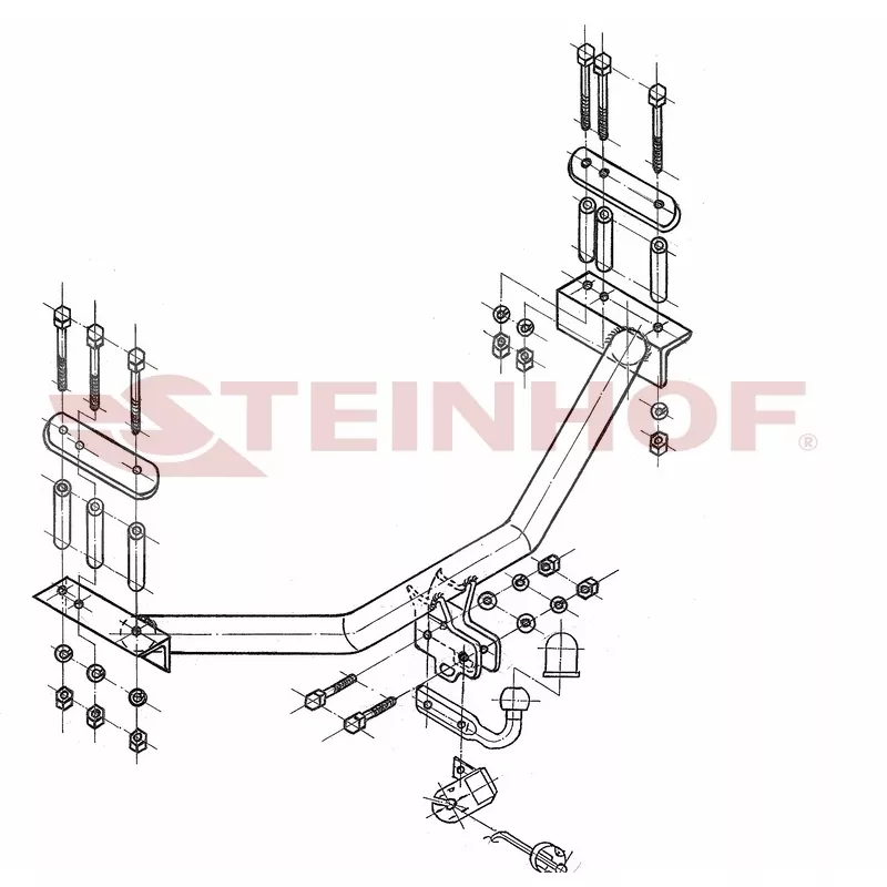 Dispositif d'attelage STEINHOF F-110