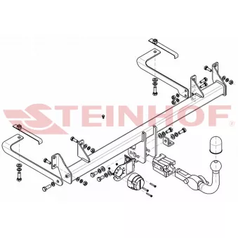 Dispositif d'attelage STEINHOF F-117