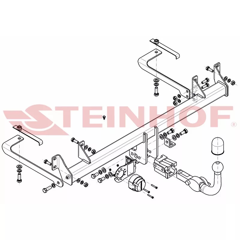 Dispositif d'attelage STEINHOF F-117