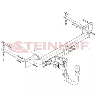 Dispositif d'attelage STEINHOF F-125