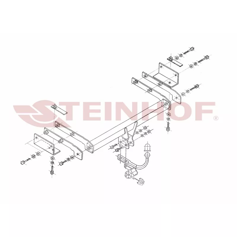Dispositif d'attelage STEINHOF F-139