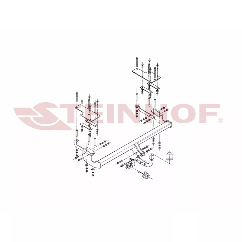 Dispositif d'attelage STEINHOF F-143