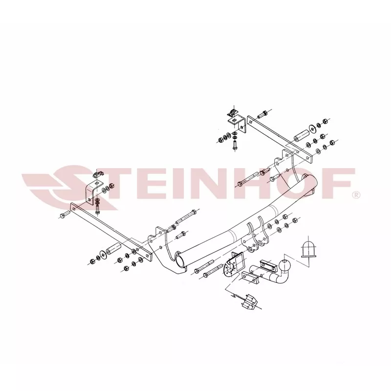 Dispositif d'attelage STEINHOF F-148