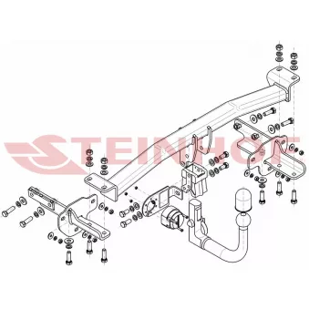 Dispositif d'attelage STEINHOF F-153