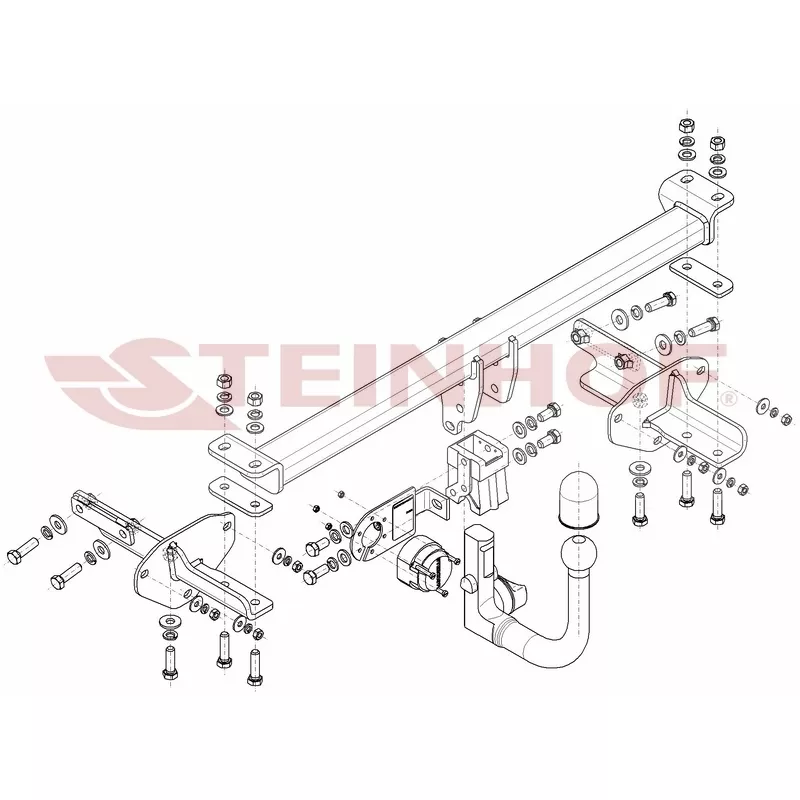 Dispositif d'attelage STEINHOF F-155